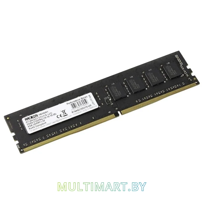 Оперативная память AMD Radeon R7 Performance 4GB DDR4 PC4-17000 (R744G2133U1S-UO)